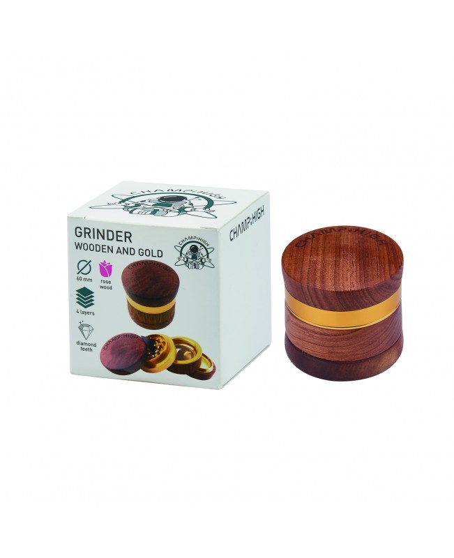 Champ High Wood & Gold (60mm)