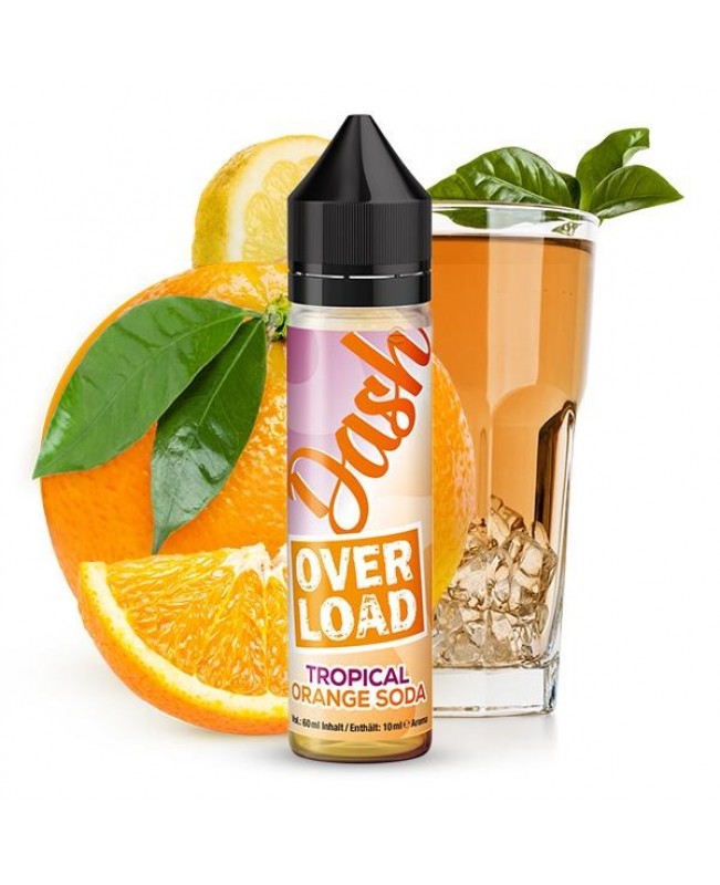 Overload Tropical Orange Soda