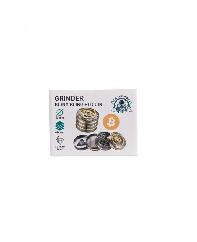Champ High Bling Bling Bitcoin (50mm)