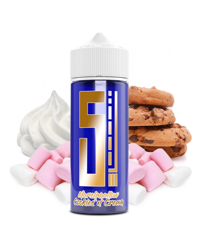 Blue Marshmallow Cookies and Cream